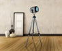 Floor Lamp Ash Grey, Wooden body, H 160 cm – Luma