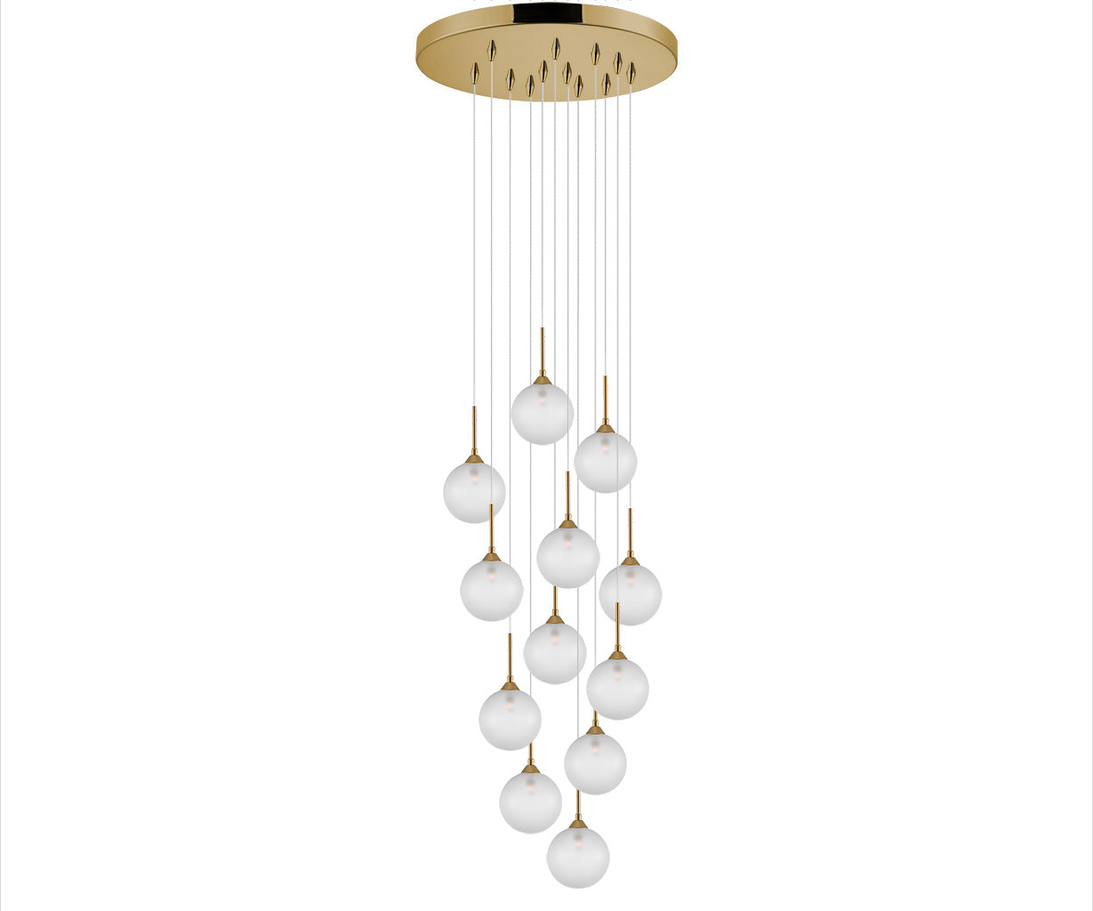 Pendant Light Glass: Frost or Transparent – Luma