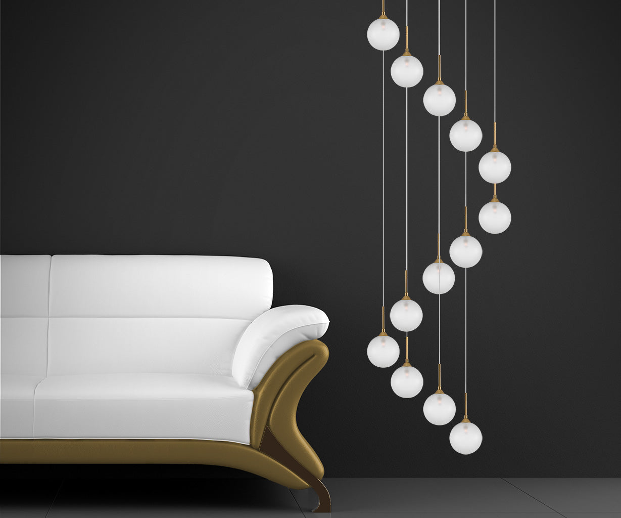 Pendant Light Glass: Frost or Transparent – Luma
