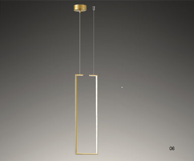 Pendant Light 06, Gold – Luma