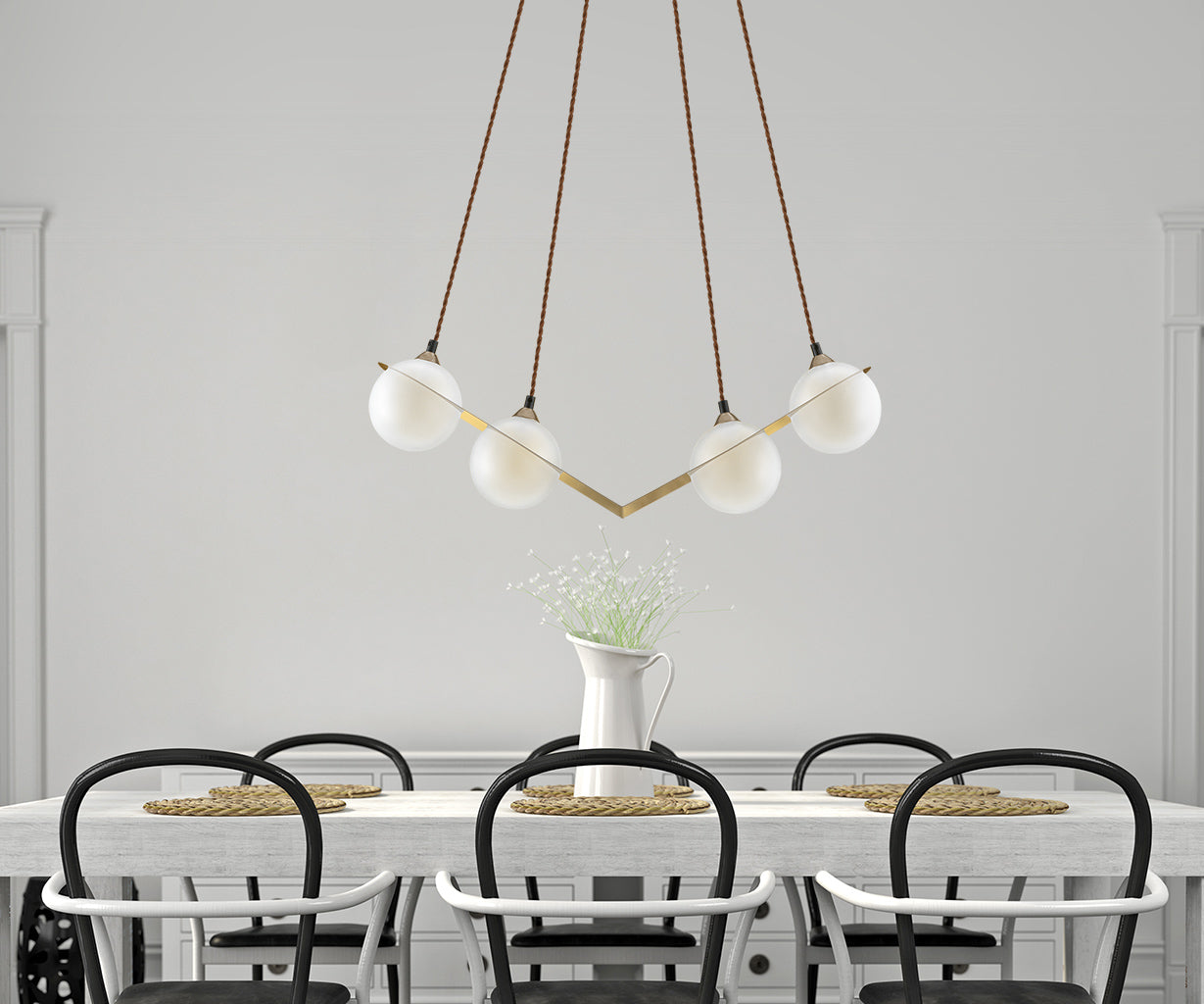 Pendant Light 2-lights, Black – Luma