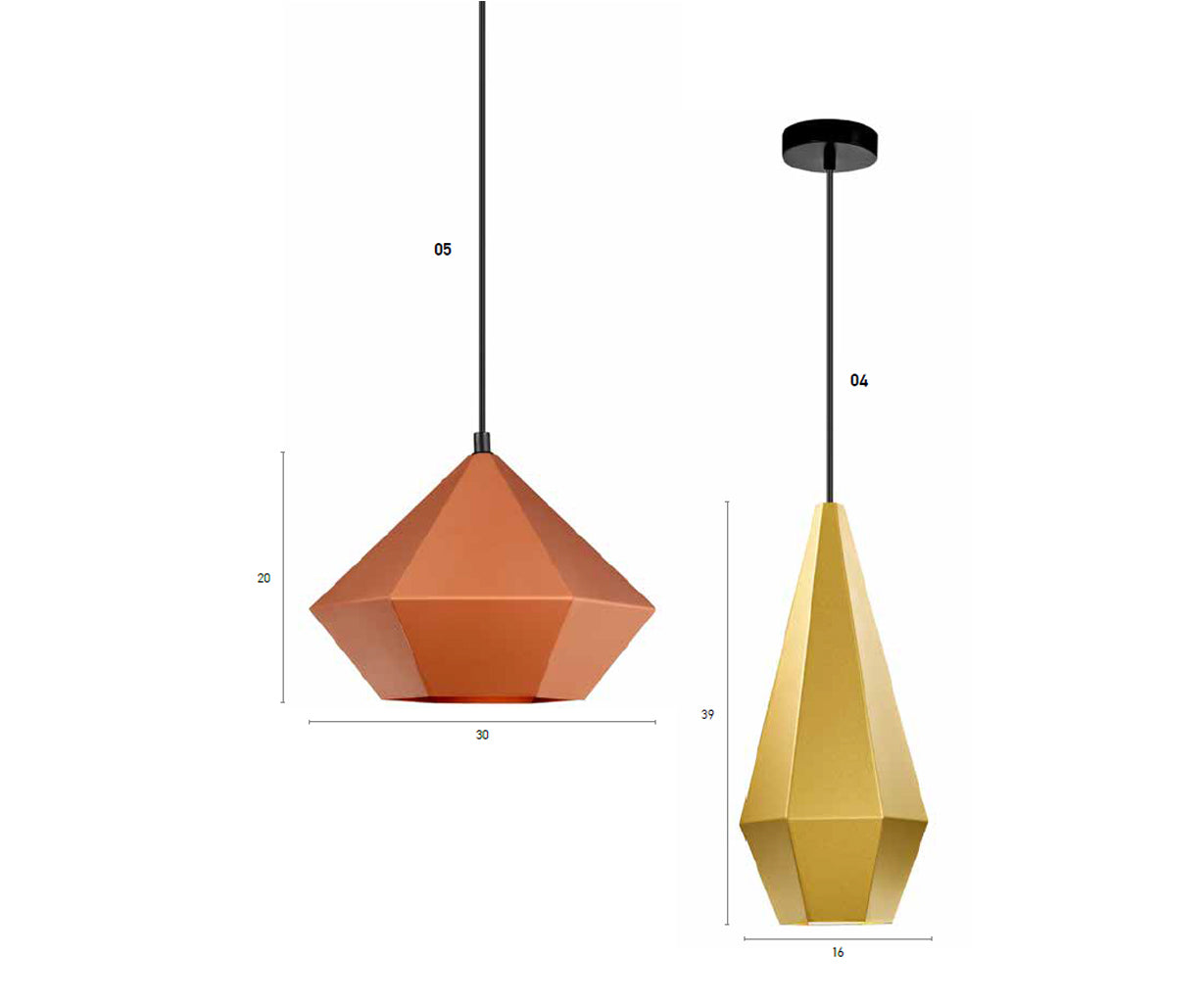 Pendant Light 05, Copper – Luma
