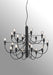 Pendant Light 18-lights, Oxidized gold – Luma
