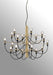 Pendant Light 18-lights, Oxidized gold – Luma