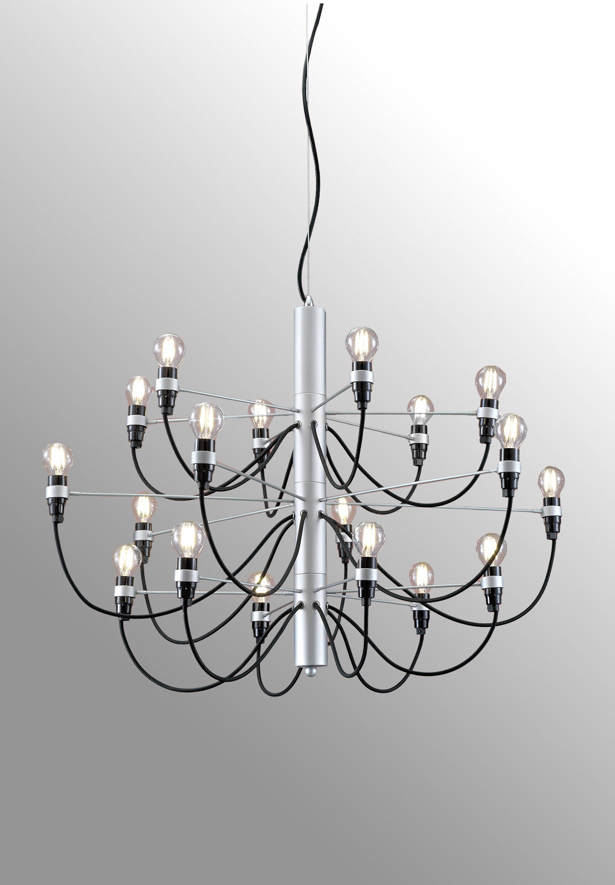 Pendant Light 18-lights, Oxidized gold – Luma