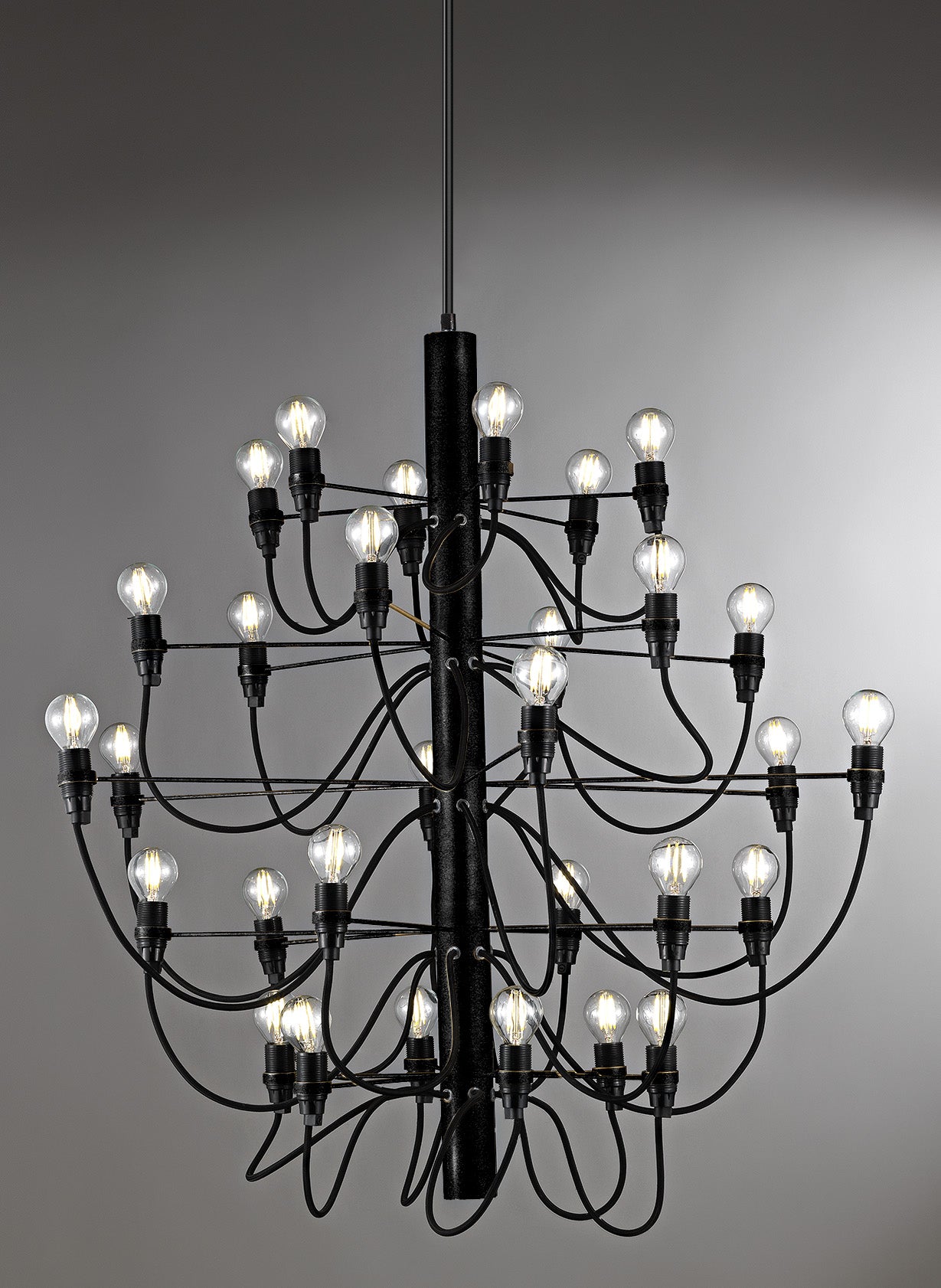 Pendant Light 18-lights, Oxidized gold – Luma