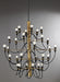 Pendant Light 18-lights, Oxidized gold – Luma
