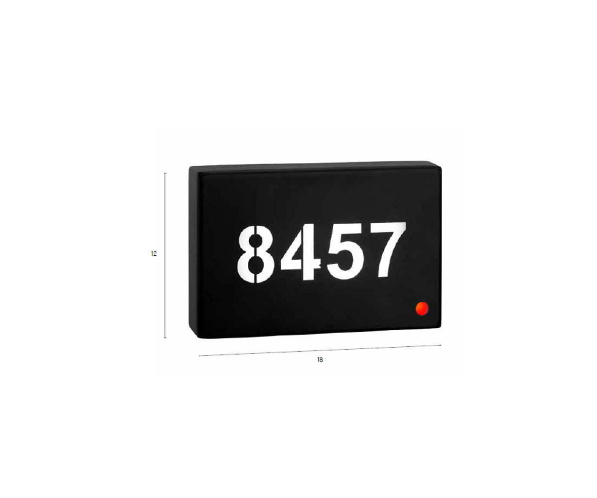 Wall Light Room Numbering Light – Luma
