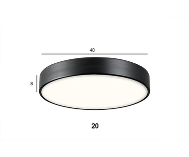 Ceiling Light 20, Black – Luma