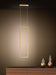Ceiling Light Metal, W:20 H 120 cm – Luma
