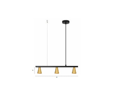 Pendant Light Black, Triple – Luma
