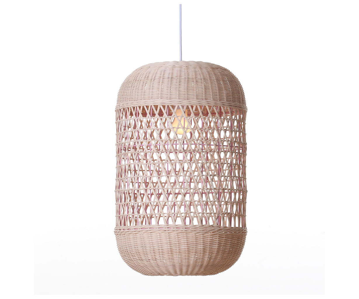 Pendant Light Natural, Rattan, Ø25 cm – Luma