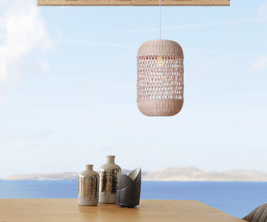 Pendant Light Natural, Rattan, Ø25 cm – Luma