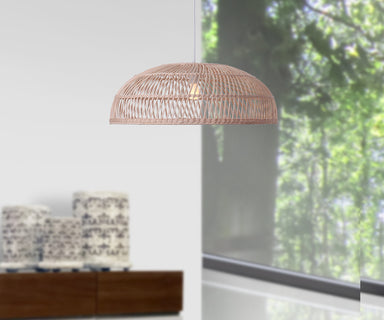 Pendant Light Natural, Rattan, Ø60 cm – Luma