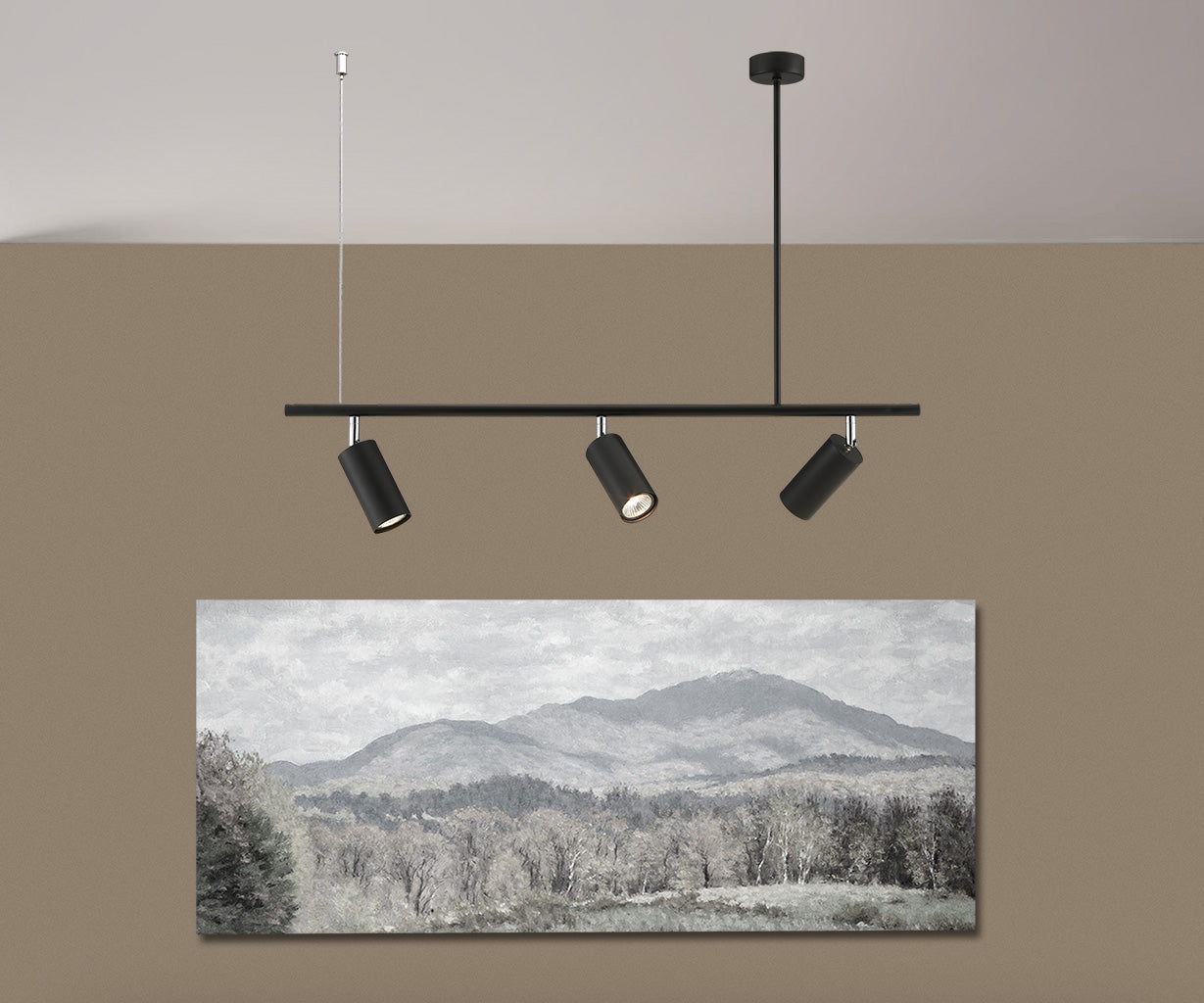 Pendant Light 3-lights, Black – Luma