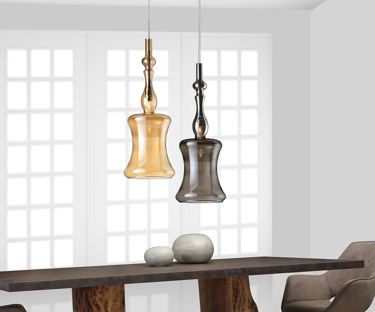 Pendant Light Glass, Ø14 cm – Luma