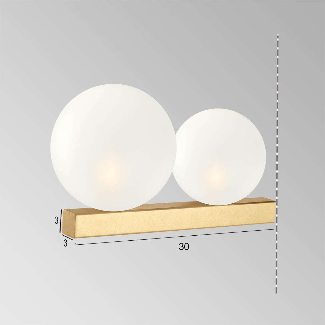 Wall Light Wall 2-lamp – Luma