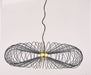 Pendant Light Black, Aluminum & Acrylic, Ø75 cm – Luma