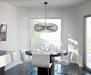 Pendant Light Black, Aluminum & Acrylic, Ø75 cm – Luma