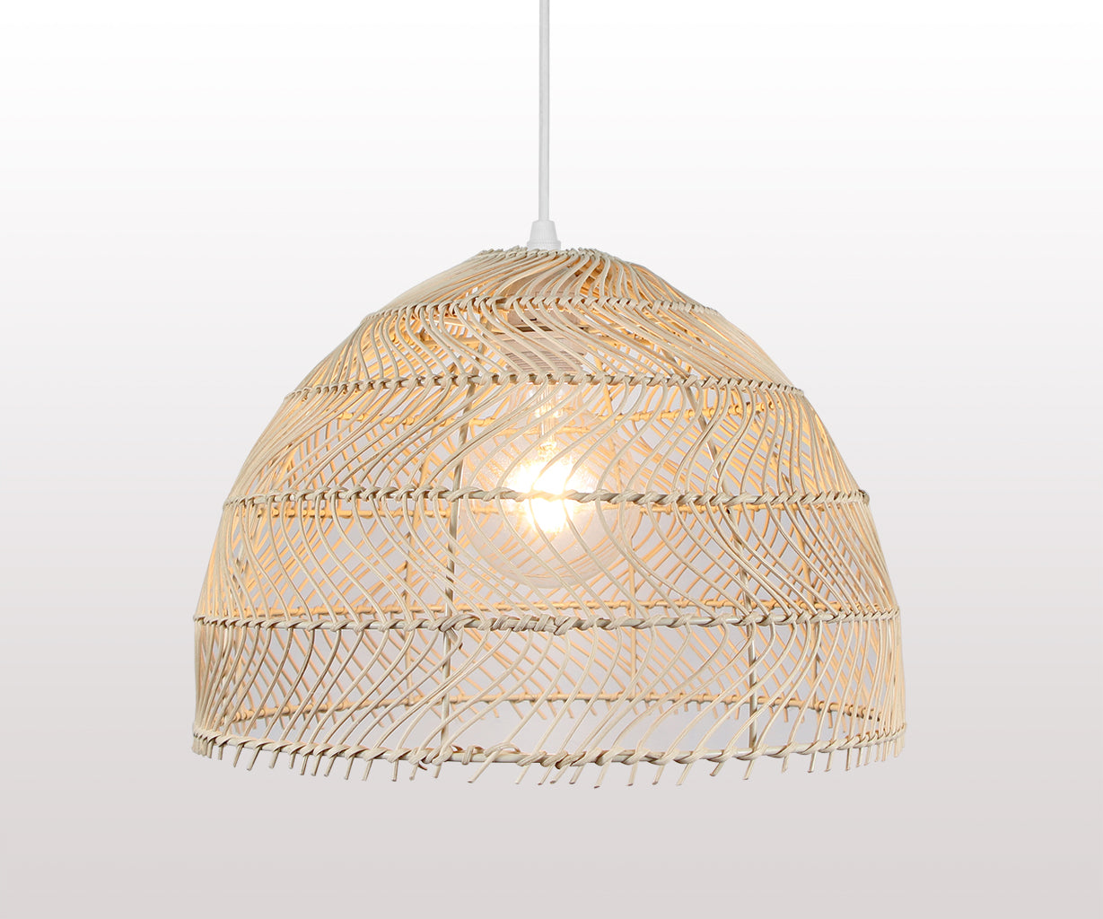 Pendant Light Natural, Rattan, Ø35 cm – Luma