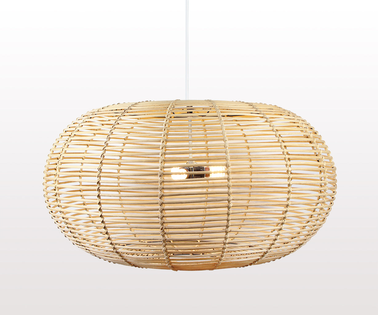 Pendant Light Natural, Rattan, Ø79 cm – Luma
