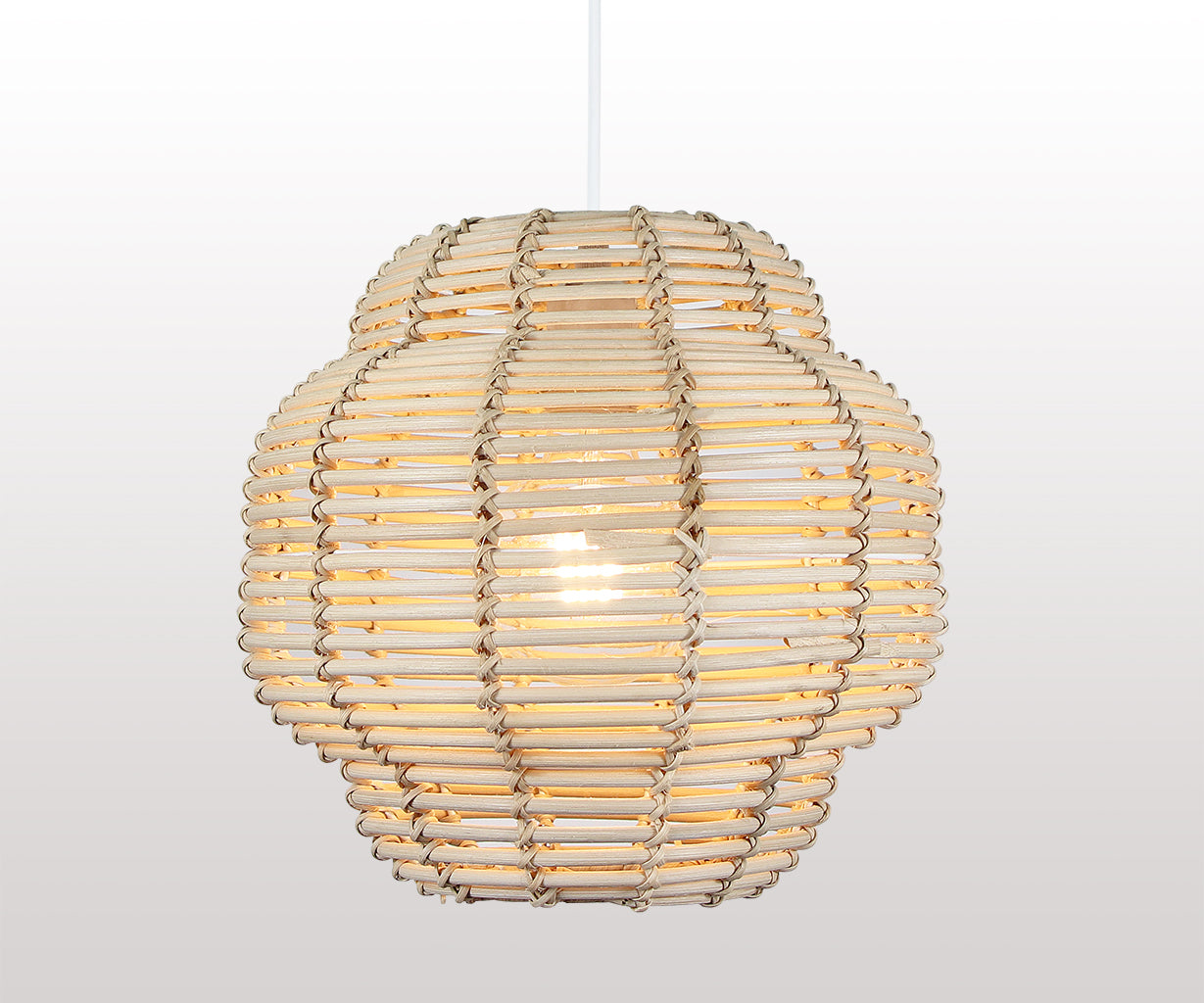Pendant Light Natural, Rattan, Ø33 cm – Luma