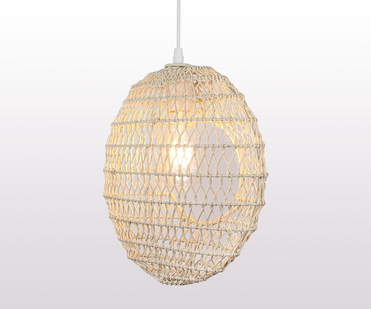 Pendant Light Natural, Rattan, Ø31 cm – Luma