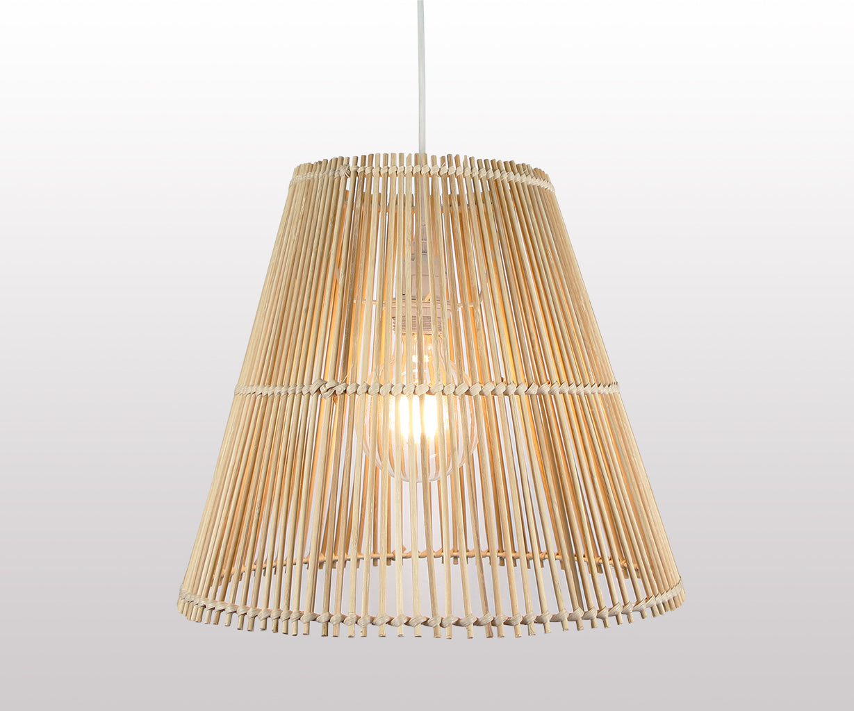 Pendant Light Natural, Bamboo, Ø35 cm – Luma