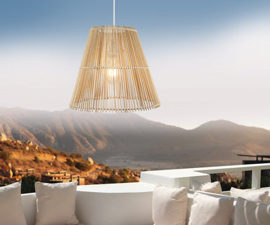 Pendant Light Natural, Bamboo, Ø35 cm – Luma