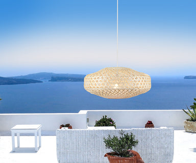 Pendant Light Natural, Bamboo, Ø61 cm – Luma
