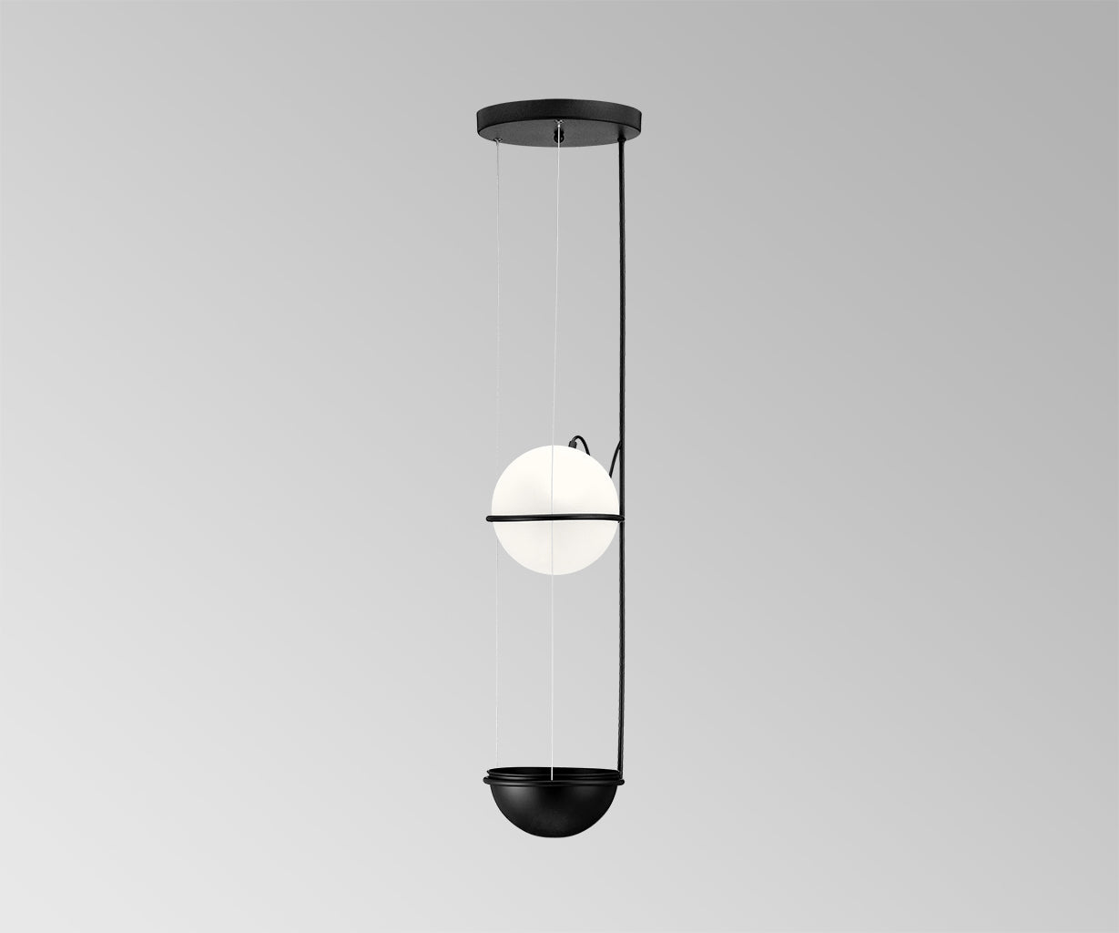 Ceiling Light Ceiling light with flower pot – Luma