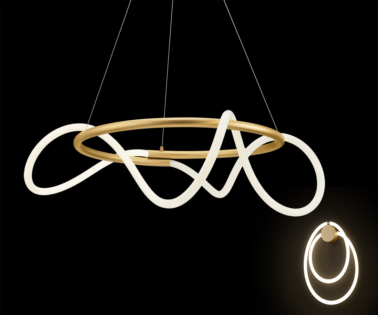 Pendant Light Flexible Led light-tube – Luma