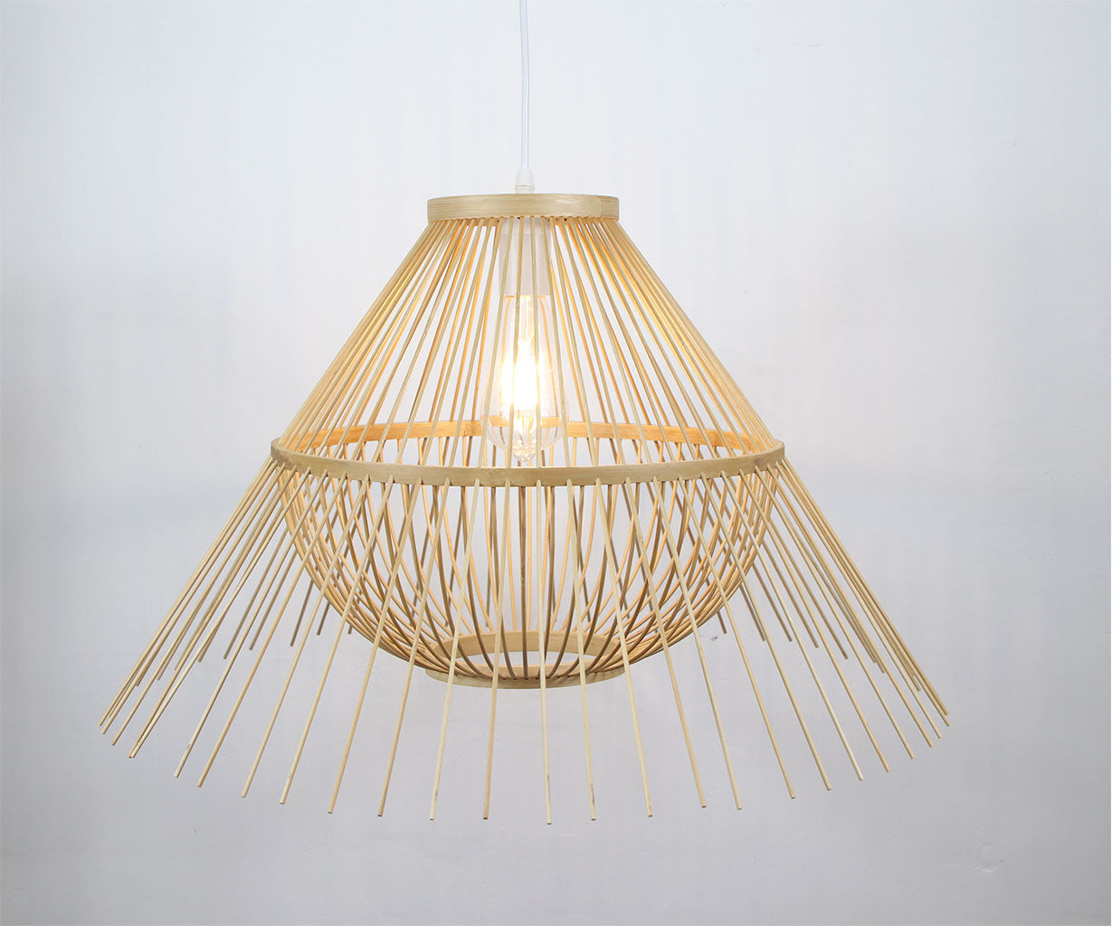 Pendant Light Natural, Bamboo, Ø60 cm – Luma