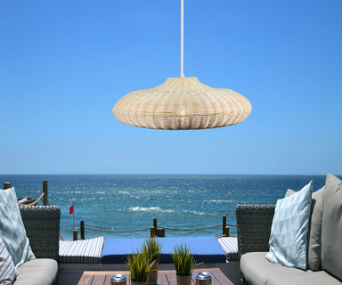 Pendant Light Natural, Rattan, Ø50 cm – Luma