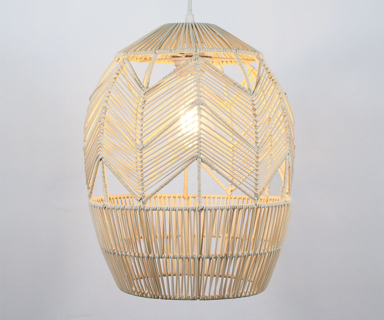 Pendant Light Natural, Rattan, Ø28 cm – Luma