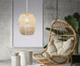 Pendant Light Natural, Rattan, Ø28 cm – Luma