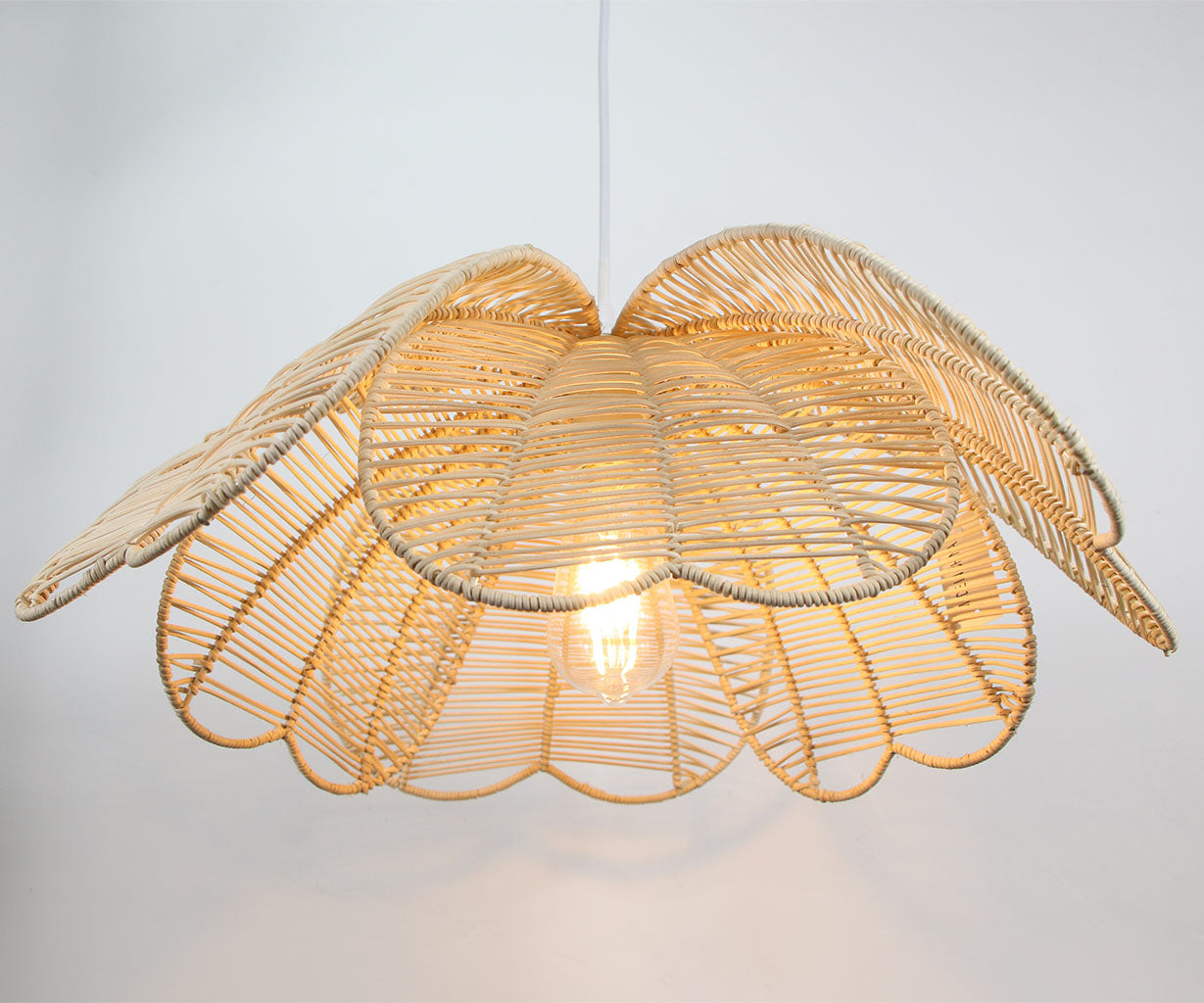 Pendant Light Natural, Rattan, Ø49 cm – Luma
