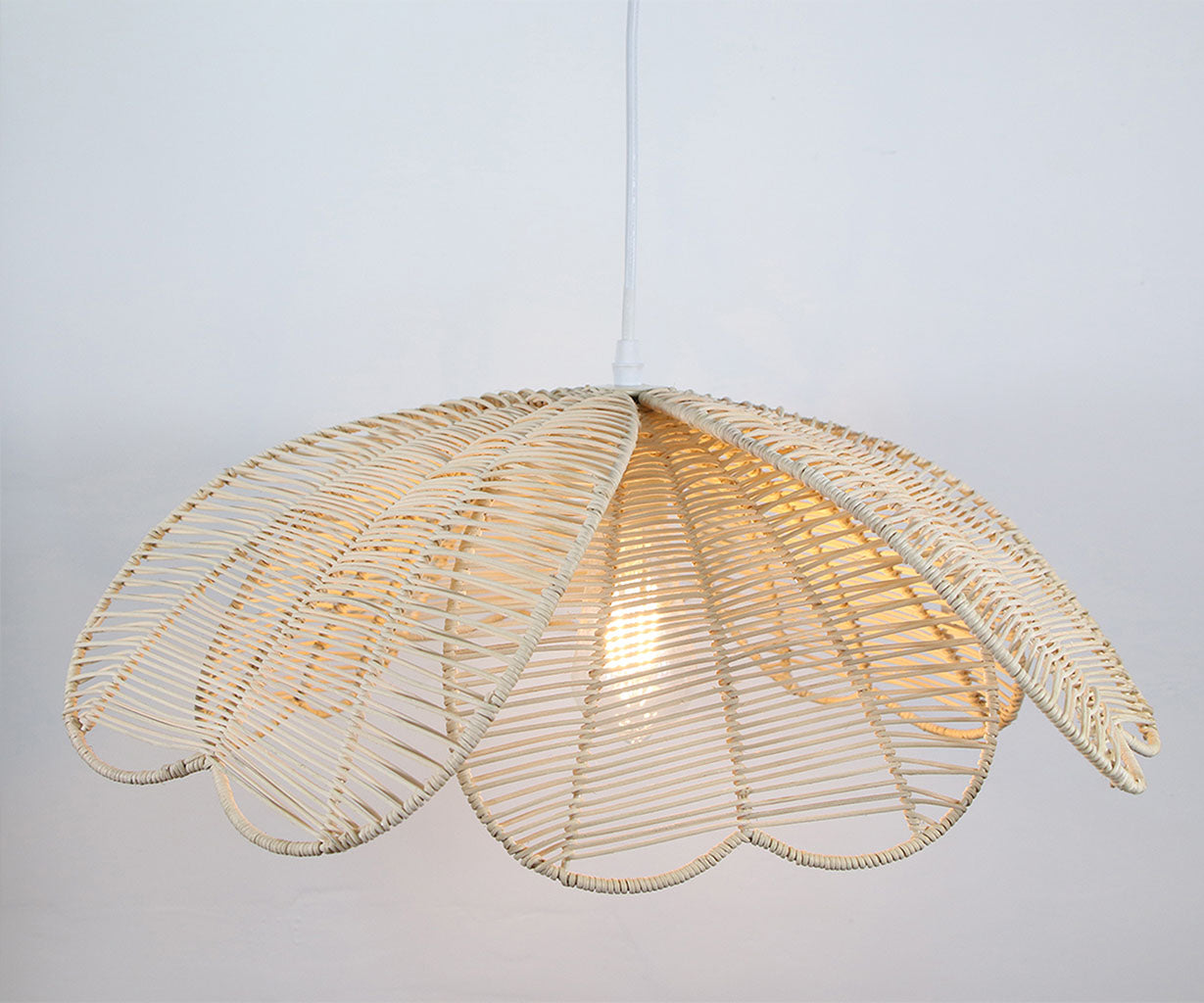 Pendant Light Natural, Rattan, Ø49 cm – Luma
