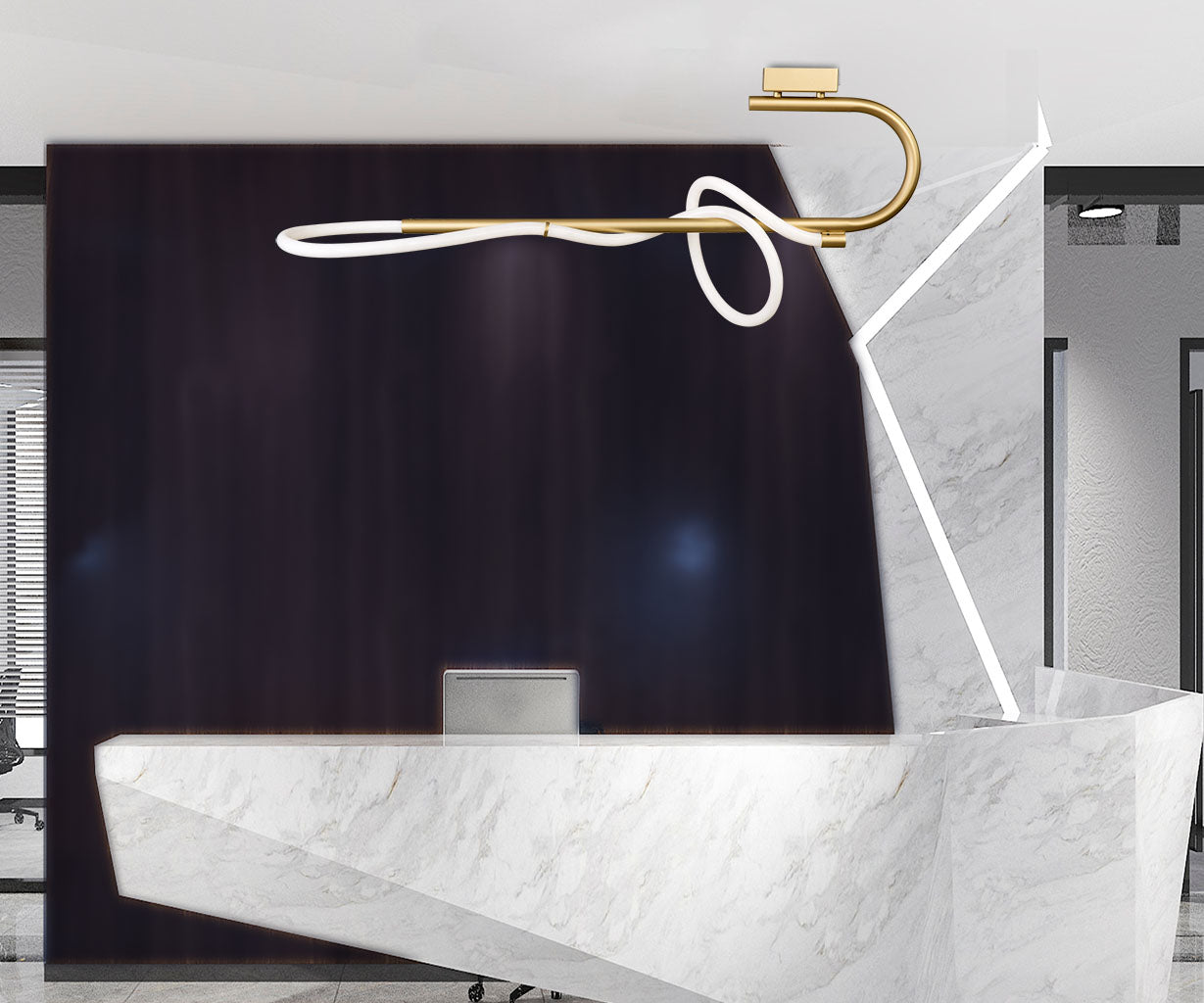 Ceiling Light Ceiling Light with Led light-tube – Luma