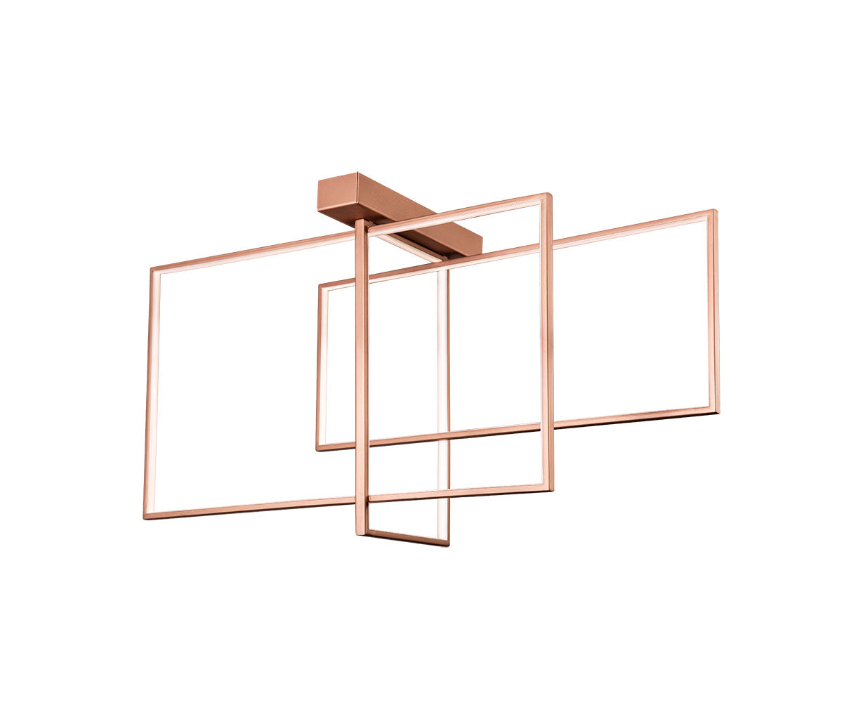Ceiling Light Aluminium, L:75 H 45 cm – Luma