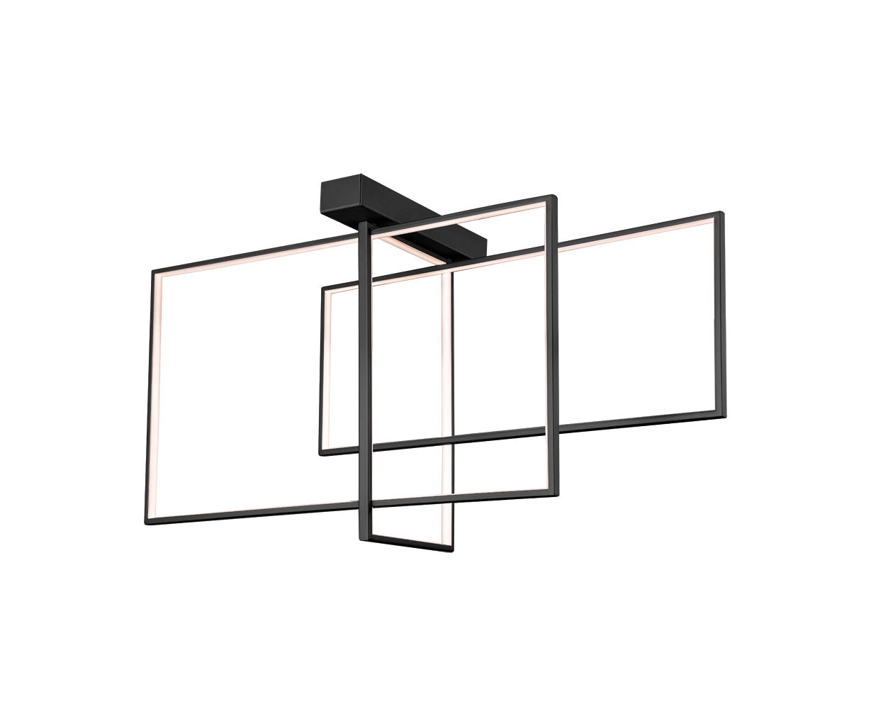 Ceiling Light Aluminium, L:75 H 45 cm – Luma