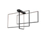 Ceiling Light Aluminium, L:75 H 45 cm – Luma