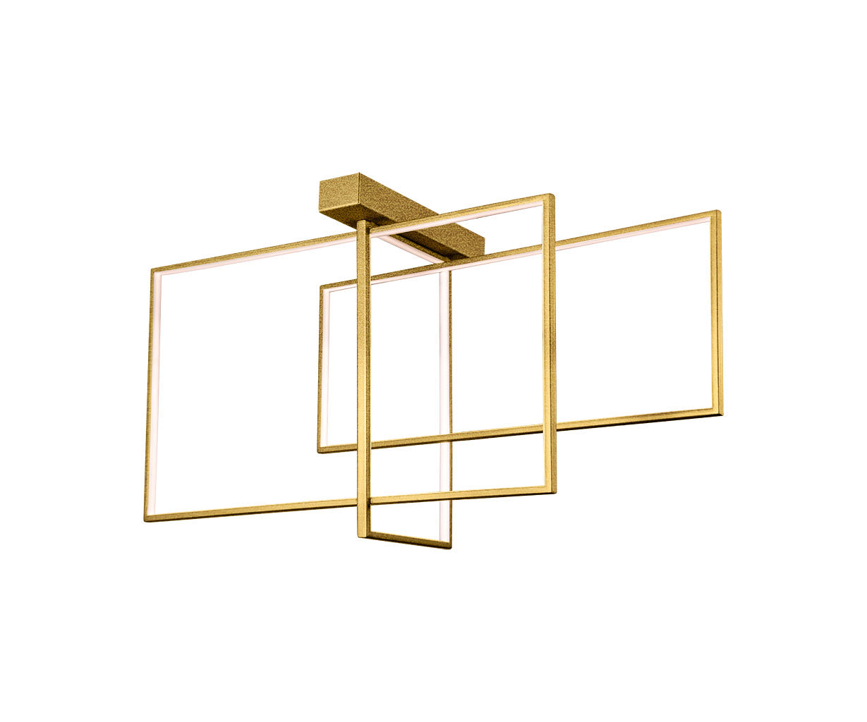 Ceiling Light Aluminium, L:75 H 45 cm – Luma