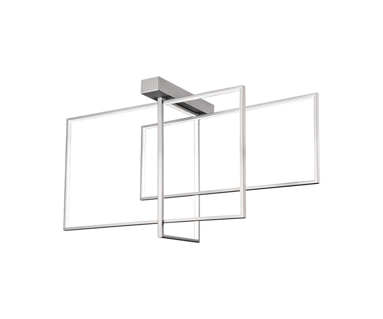 Ceiling Light Aluminium, L:75 H 45 cm – Luma