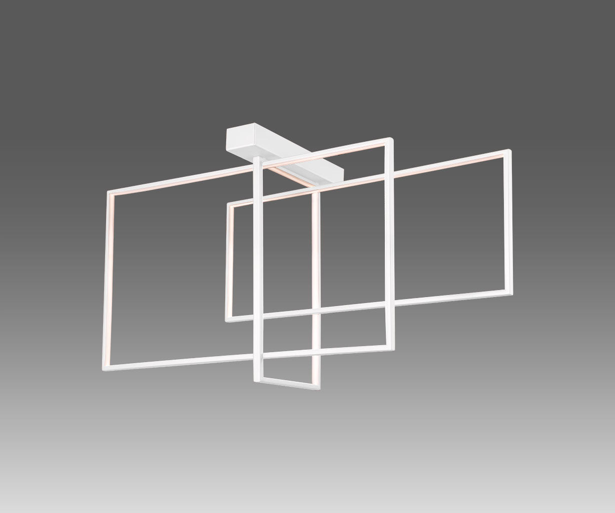 Ceiling Light Aluminium, L:75 H 45 cm – Luma