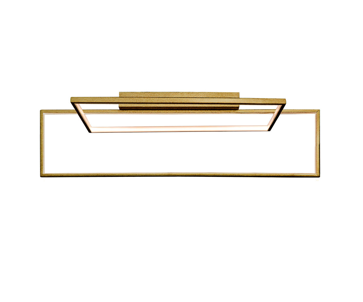 Ceiling Light Aluminium, L:70 H 25 cm – Luma