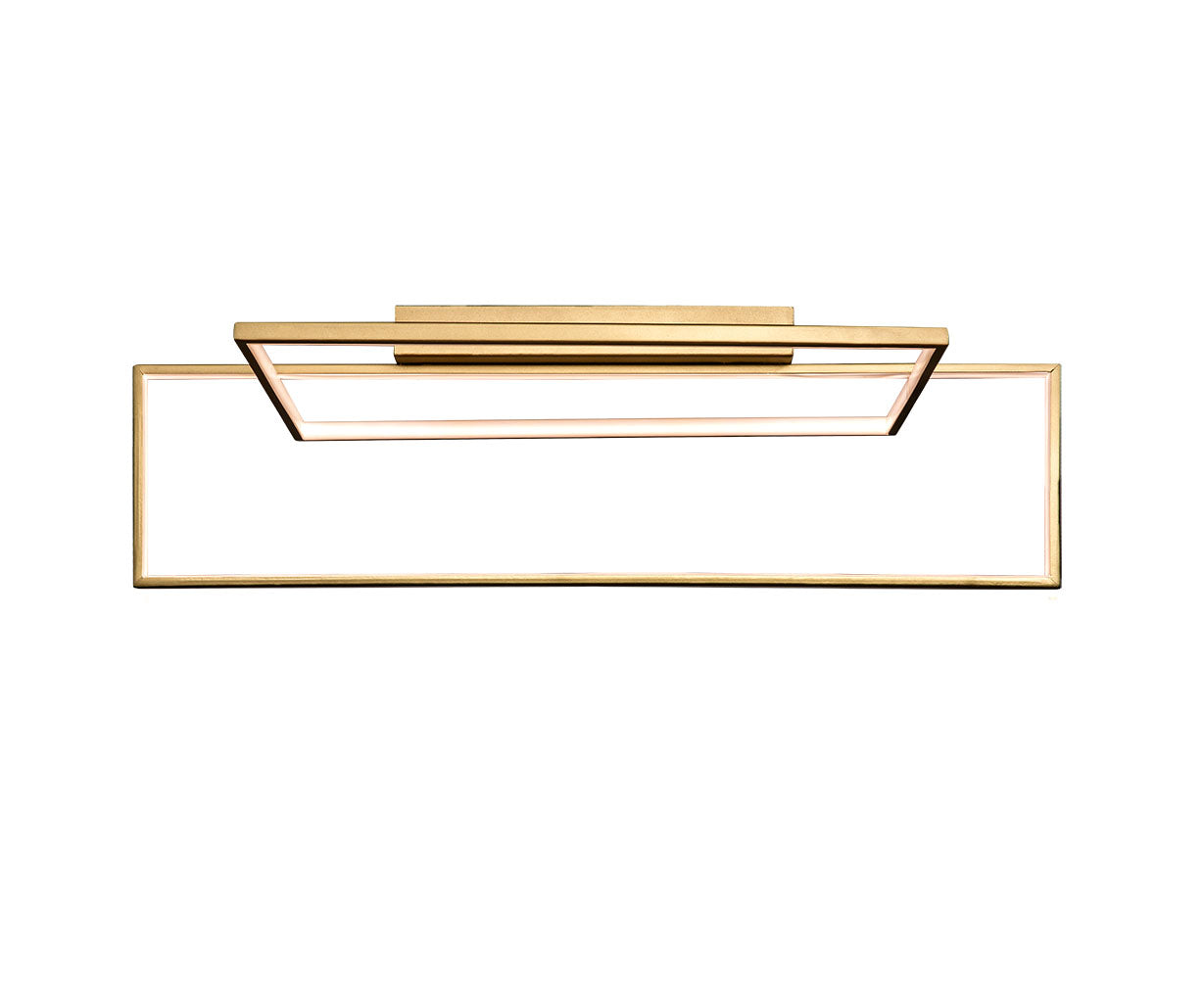 Ceiling Light Aluminium, L:70 H 25 cm – Luma