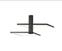 Ceiling Light Aluminium, L:54 H 25 cm – Luma