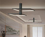 Ceiling Light Aluminium, L:54 H 25 cm – Luma
