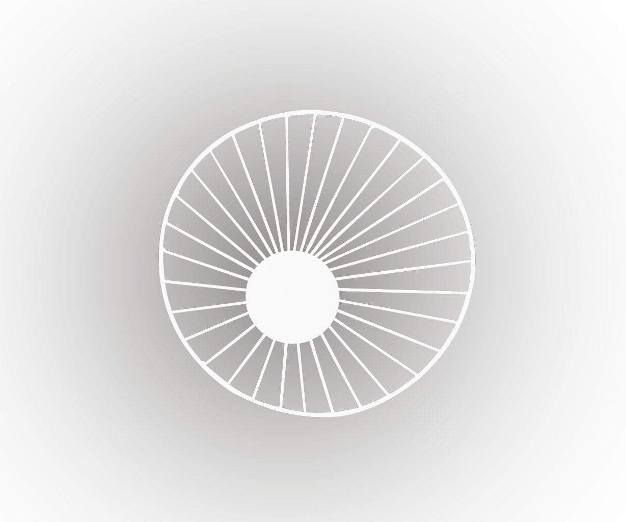 Wall Light Metal, Ø35 cm – Luma